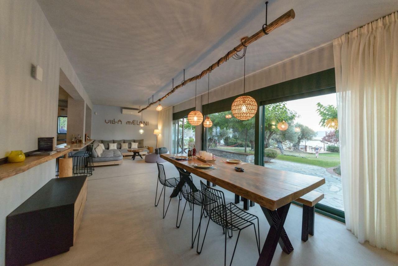 Beach Front Villa Melani Mytilene Ngoại thất bức ảnh